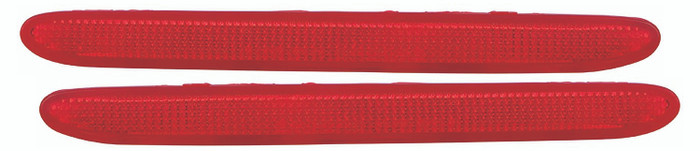 2011 Honda Element Bumper Reflector Rear Pair Set Left Driver and Passenger Right Side