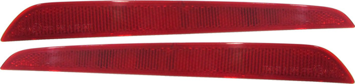2017 BMW 5 Series Rear Reflectors - Driver Left and Passenger Right Side Without M Package BM1184112,BM1185112