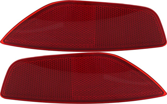 2017 Ford Fiesta Rear Reflectors - Driver Left and Passenger Right Side FO1184107,FO1185107