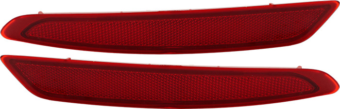 2018 Ford Fiesta Rear Reflectors - Driver Left and Passenger Right Side FO1184108,FO1185108