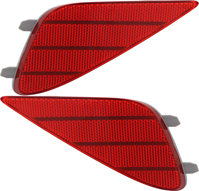 2012 Hyundai Sonata Rear Reflectors - Driver Left and Passenger Right Side Hybrid