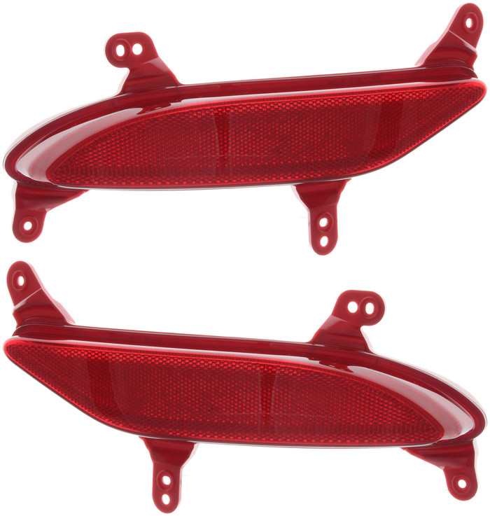2013 Hyundai Santa Fe Rear Reflectors - Driver Left and Passenger Right Side Sport