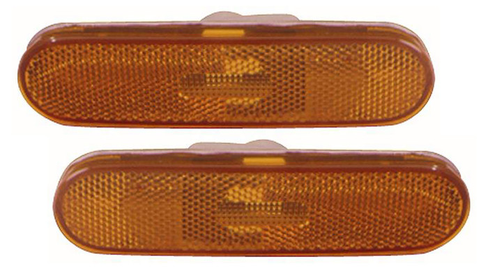 1995 Mazda 323 Side Markers - Driver Left and Passenger Right Side MA2550108,MA2551108