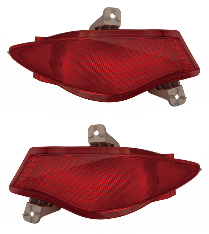 2010 Mazda CX-7 Rear Reflectors - Driver Left and Passenger Right Side MA2892100,MA2893100