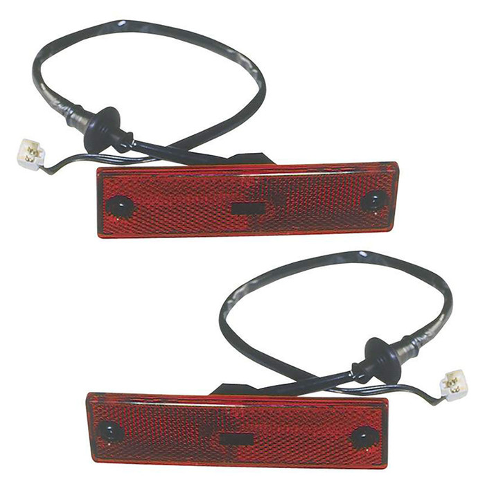 1993 Mazda 323 Side Markers - Driver Left and Passenger Right Side