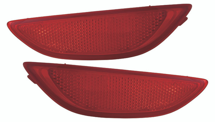 2013 Hyundai Accent Rear Reflectors - Driver Left and Passenger Right Side