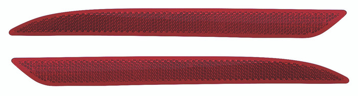 2017 Mercedes Benz S Class Rear Reflectors - Driver Left and Passenger Right Side