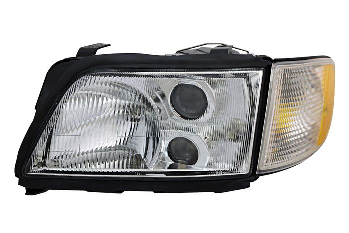 1995-1997 Audi S6 Headlight Driver Left Side Halogen 1995-1997 Audi S6 Headlight Driver Left Side Halogen
