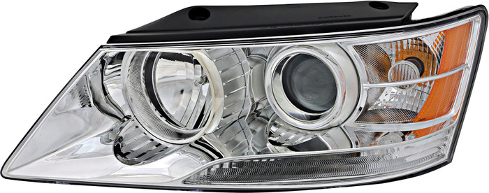 2009-2010 Hyundai Sonata Headlight Driver Left Side Halogen