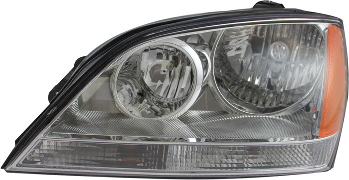 2003-2004 Kia Sorento Headlight Driver Left Side Halogen