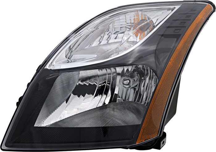2010-2012 Nissan Sentra Headlight Driver Left Side Halogen Black Trim