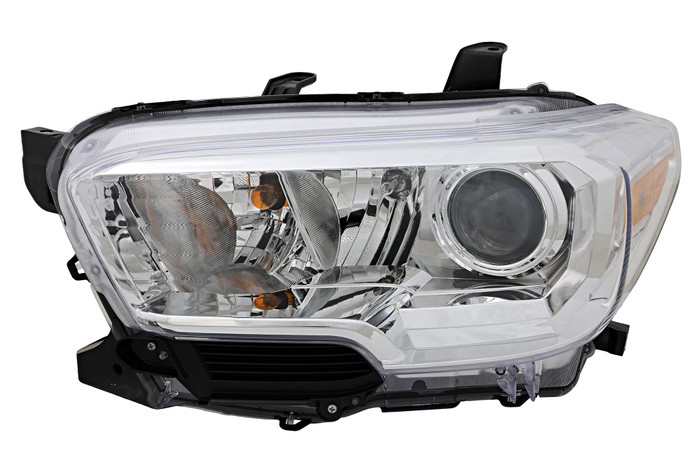 2019-2021 Toyota Tacoma Headlight Driver Left Side Halogen Without Fog Light