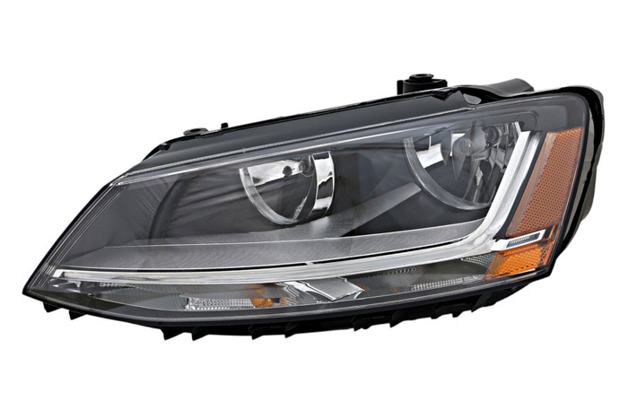 2015-2018 Volkswagen Jetta Headlight Driver Left Side Halogen