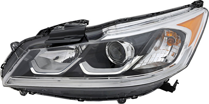 2017 Honda Accord Hybrid Headlight Driver Left Side Halogen