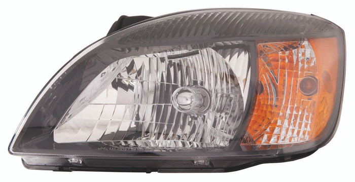 2010-2011 Kia Rio 5 Headlight Driver Left Side Halogen Black Trim