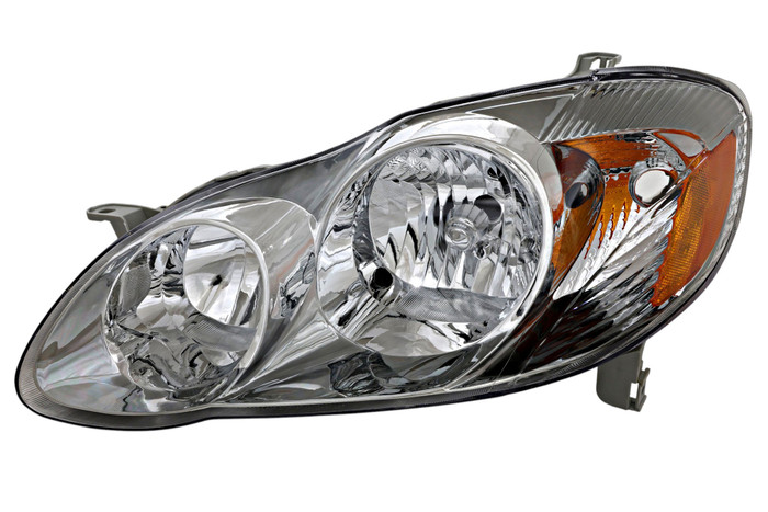 2003-2004 Toyota Corolla S Headlight Driver Left Side Halogen