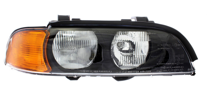 1997-1998 BMW 5 Series Headlight Passenger Right Side Halogen
