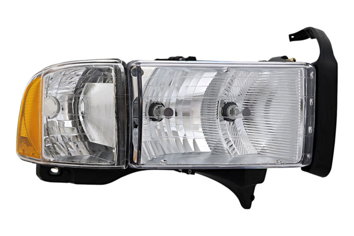 1999-2002 Dodge Ram 2500 Headlight Passenger Right Side Halogen