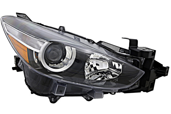 2017-2018 Mazda 3 Headlight Passenger Right Side Halogen Japan/Mexico Built