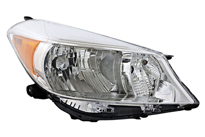 2012-2014 Toyota Yaris Hatchback Headlight Passenger Right Side Halogen For Hatchback Without Sport Package