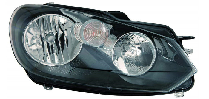 2010-2014 Volkswagen Golf Headlight Passenger Right Side Halogen