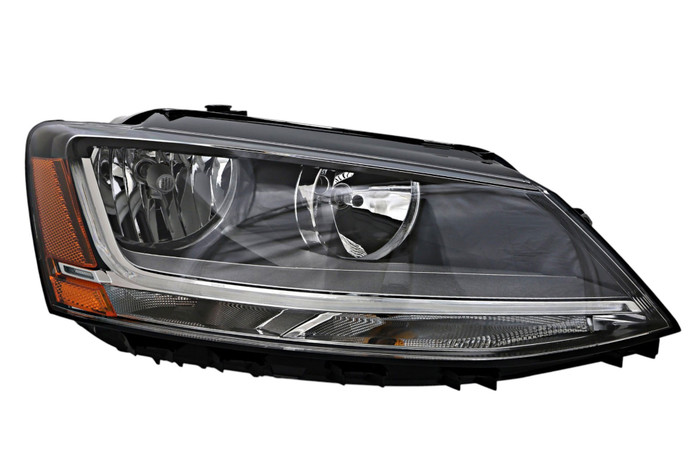 2015-2018 Volkswagen Jetta Headlight Passenger Right Side Halogen