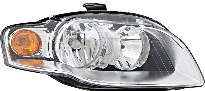2007-2008 Audi RS4 Headlight Passenger Right Side Halogen