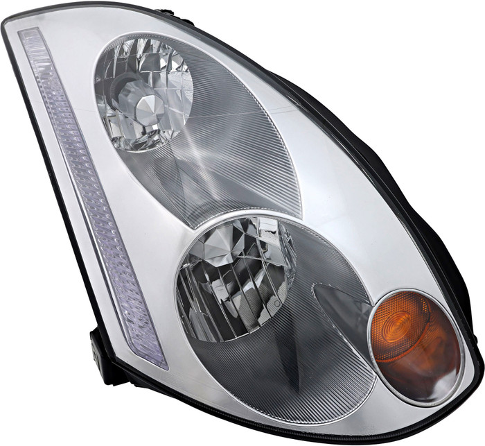 2003-2005 Infiniti G35 Coupe Headlight Passenger Right Side HID/Xenon HID Xenon not included