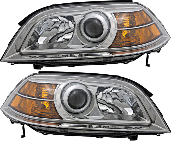 2004-2006 Acura MDX Headlights Driver Left and Passenger Right Side Halogen