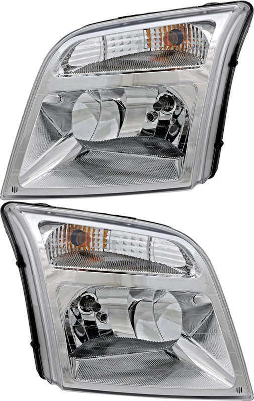 2010-2013 Ford Transit Connect Headlights Driver Left and Passenger Right Side Halogen