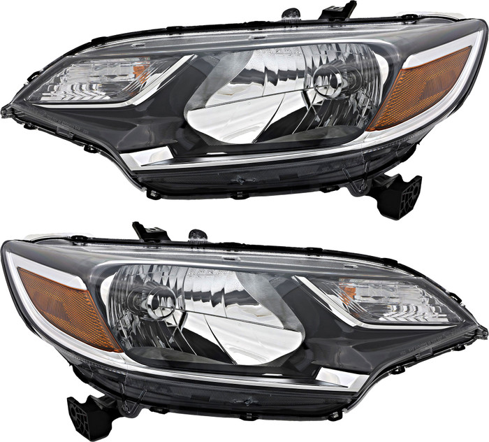 2018-2020 Honda Fit Headlights Driver Left and Passenger Right Side Halogen