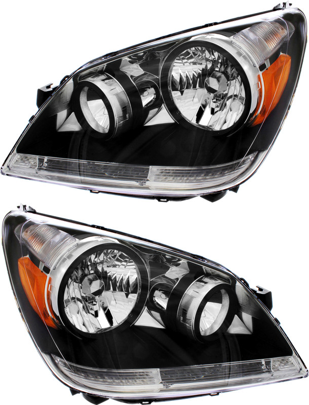 2005-2007 Honda Odyssey Headlights Driver Left and Passenger Right Side Halogen