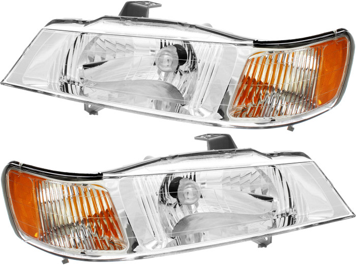 1999-2004 Honda Odyssey Headlights Driver Left and Passenger Right Side Halogen