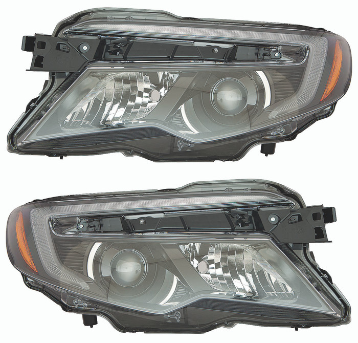 2016-2021 Honda Pilot Headlights Driver Left and Passenger Right Side Halogen