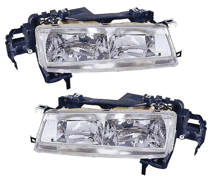 1992-1996 Honda Prelude Headlights Driver Left and Passenger Right Side Halogen