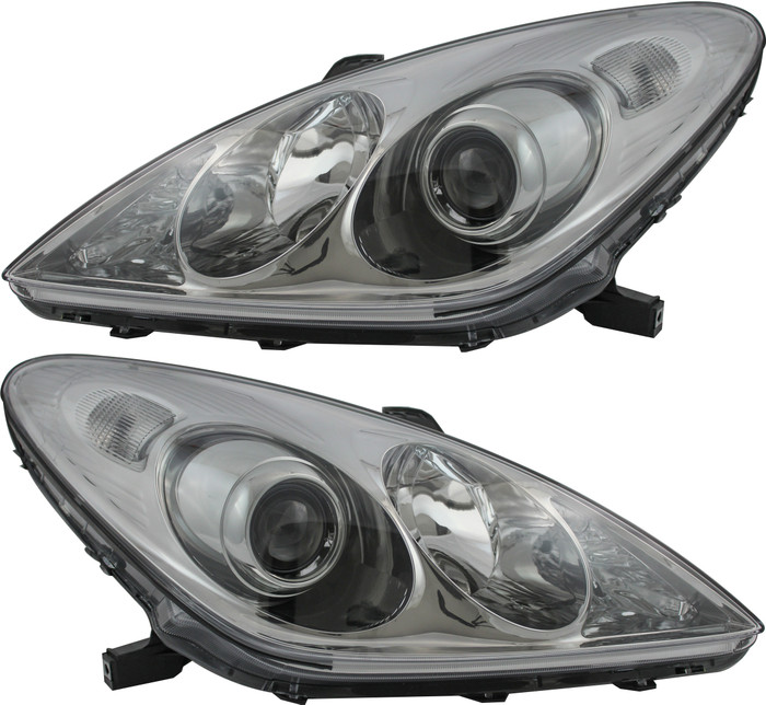 2005-2006 Lexus ES330 Headlights Driver Left and Passenger Right Side Halogen