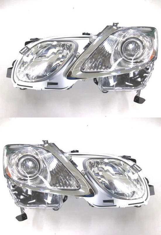 2007-2011 Lexus GS350 Headlights Driver Left and Passenger Right Side HID/Xenon