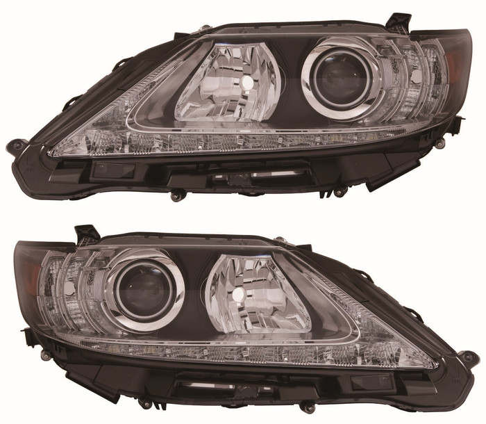 2014-2016 Lexus IS300 Headlights Driver Left and Passenger Right Side LED