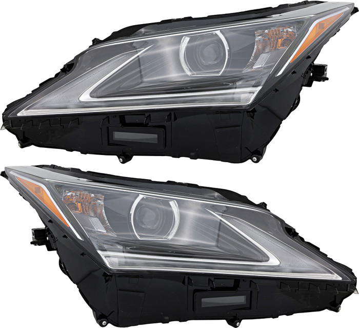 2016-2019 Lexus RX350 Headlights Driver Left and Passenger Right Side Halogen Canada Built