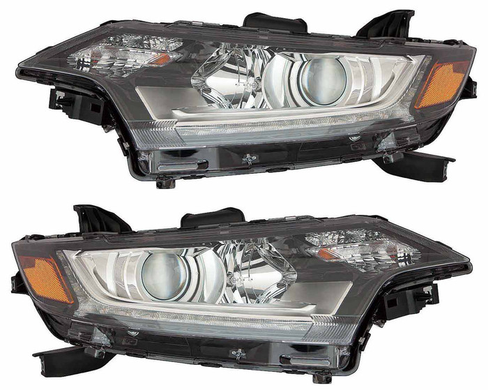 2016-2020 Mitsubishi Outlander Headlights Driver Left and Passenger Right Side Halogen