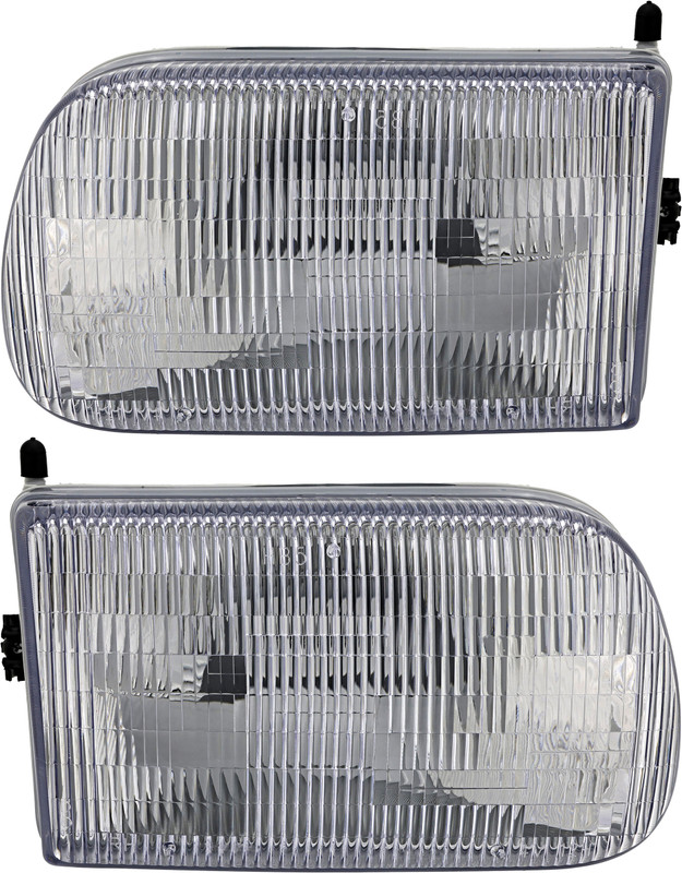 1994-1997 Mazda B2300 Headlights Driver Left and Passenger Right Side Halogen
