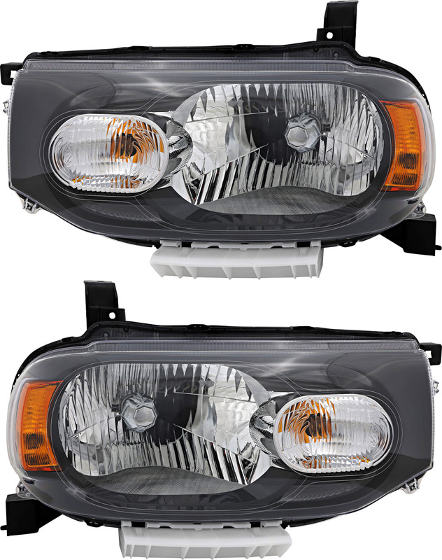 2009-2014 Nissan Cube Headlights Driver Left and Passenger Right Side Halogen
