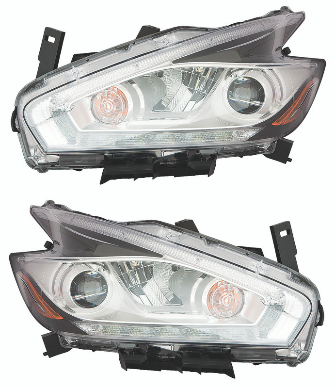 2015-2018 Nissan Murano Headlights Driver Left and Passenger Right Side LED