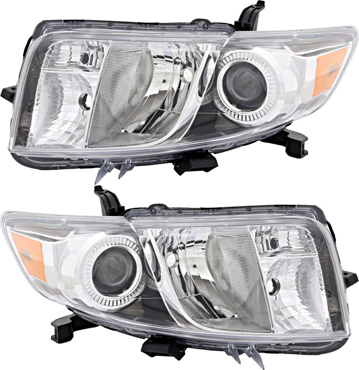2011-2015 Scion xB Headlights Driver Left and Passenger Right Side Halogen