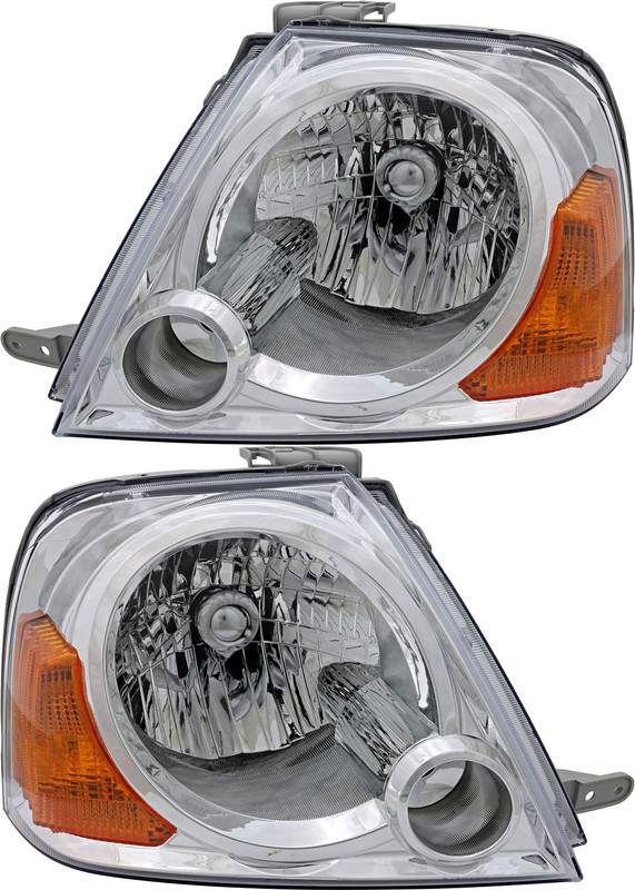 2004-2006 Suzuki XL-7 Headlights Driver Left and Passenger Right Side Halogen