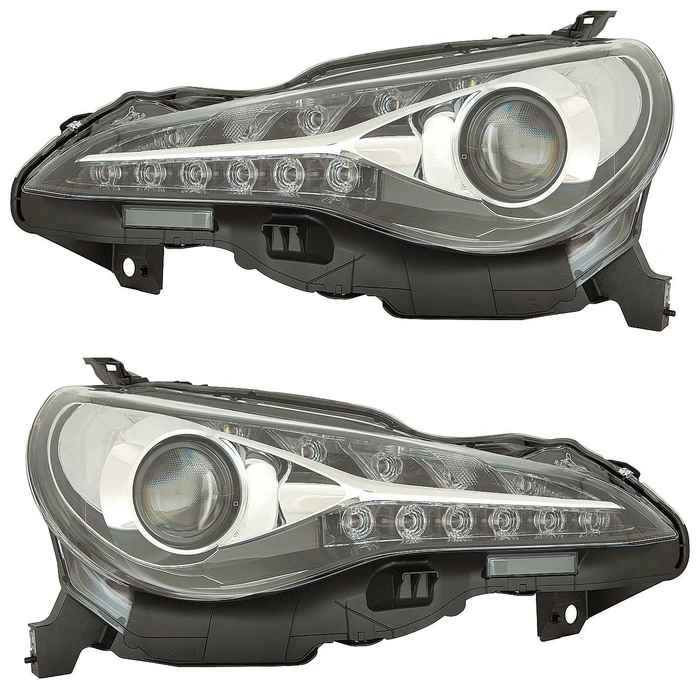2017-2019 Toyota 86 Headlights Driver Left and Passenger Right Side LED