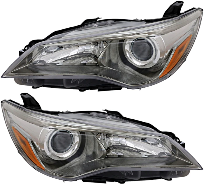 2015-2017 Toyota Camry SE/XSE Headlights Driver Left and Passenger Right Side Halogen