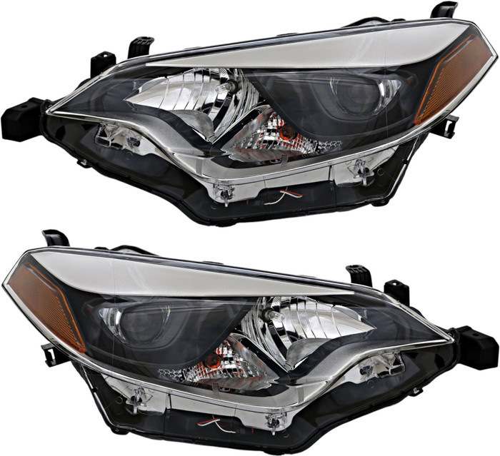 2014-2015 Toyota Corolla Headlights Driver Left and Passenger Right Side LED