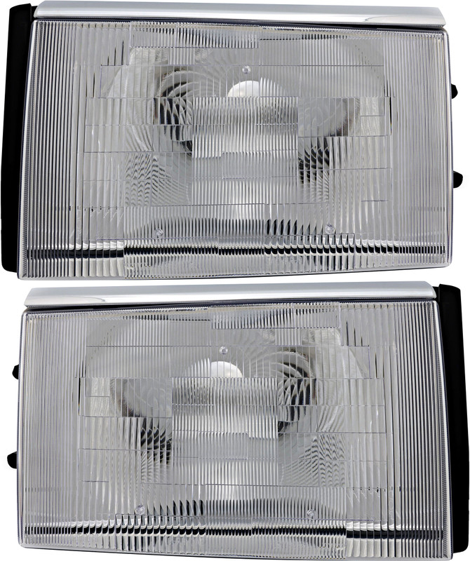 1986-1993 Volvo 240 Headlights Driver Left and Passenger Right Side Halogen