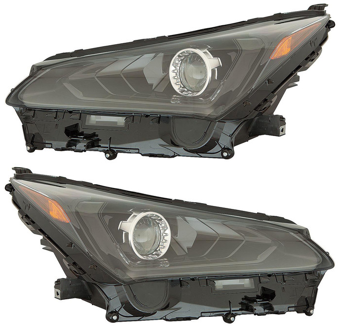 2018-2021 Lexus NX200t Headlights Driver Left and Passenger Right Side Halogen
